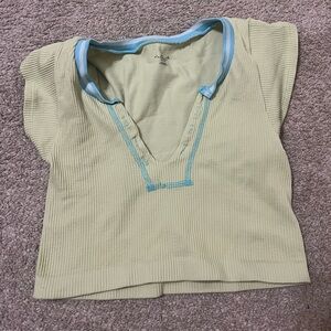 Urban outfitters Crop Top Teal
